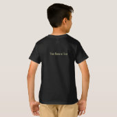 Spaßpterodactyl-Drache-Dinosaurier T-Shirt (Schwarz voll)