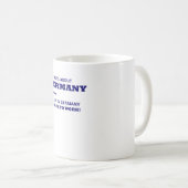 Spaßtatsachen über Deutschland, kein Spaß in Kaffeetasse (VorderseiteRechts)