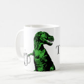 SpaßTyrannosaurus Rex trinkender Tee: Ein Tee-Rex… Kaffeetasse (Vorderseite Links)