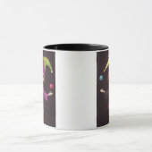 Spaßvogel-Mädchen-Tasse Tasse (Zentrum)