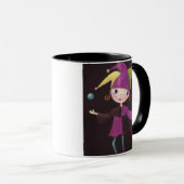 Spaßvogel-Mädchen-Tasse Tasse (VorderseiteRechts)