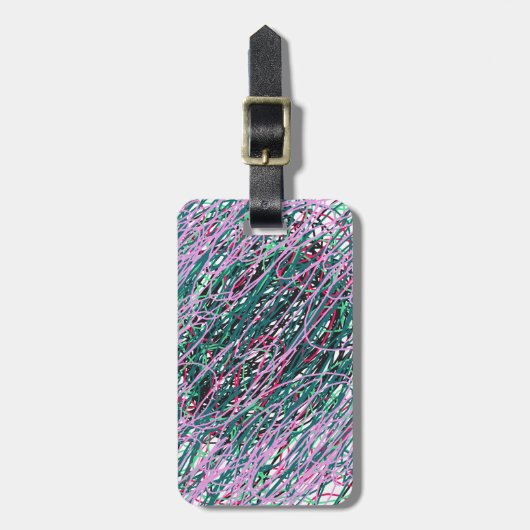 Spastische Garne Gepäckanhänger (Vorderseite vertikal)