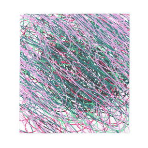 Spastische Garne Notizblock