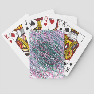 Spastische Garne Spielkarten