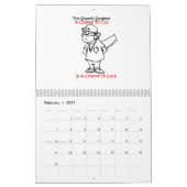 Spastischer Chirurg-Kalender Kalender (Feb 2027)