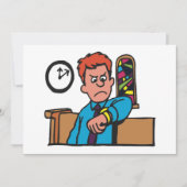 Spät bei kirchlichen Einladungen (Vorderseite)