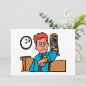 Spät bei kirchlichen Einladungen