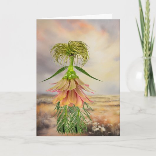 Spät für Holz Karte (Vorderseite)