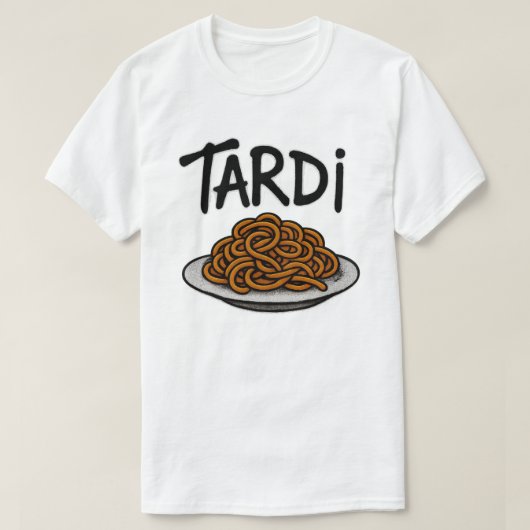Spät T-Shirt (Design vorne)
