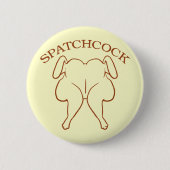 Spatchcock Huhn Button (Vorderseite)