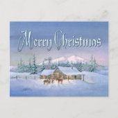 SPÄTE ABENDS-ANKUNFT durch SHARON SHARPE Postkarte (Vorderseite)