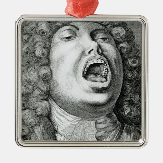 Späte erste Minister Silbernes Ornament (Vorne)