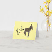 Späte Geburtstagskarte Karte (Gelbe Blume)