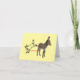 Späte Geburtstagskarte Karte