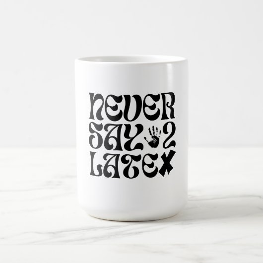 Späte Motivierend Zitate nie sagen Kaffeetasse (Mittel)
