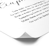 Späte Nacht Diapers Duschspielzeichen Poster (Ecke)