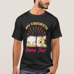 Späte Nacht Schlaflosigkeit Niedliche Schlaf Tiere T-Shirt