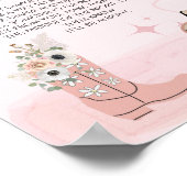 Späte Nacht Windeln Saddup Western Cowgirl Thema Poster (Ecke)