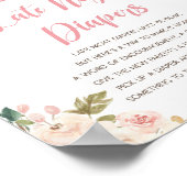 Späte Nacht Windeln Showspielplakat Poster (Ecke)