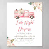 Späte Nacht Windeln Showspielplakat Poster (Vorne)