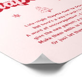 Späte Nacht Windeln Weihnachtsduschenspiel Poster (Ecke)