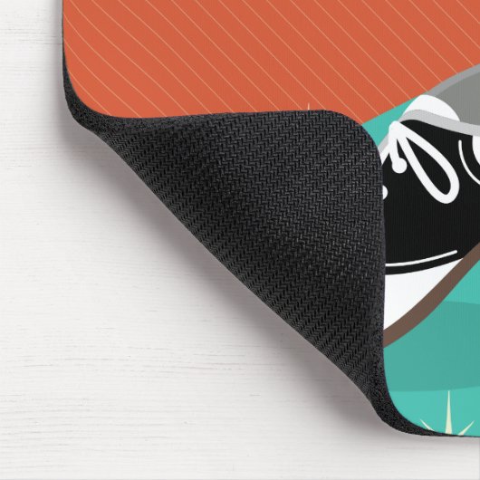 Späte nächtliche Schwungmousepad Mousepad (Ecke)