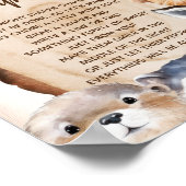 Späte Nachttaucher Baby Duschgel Spielzeichen Poster (Ecke)