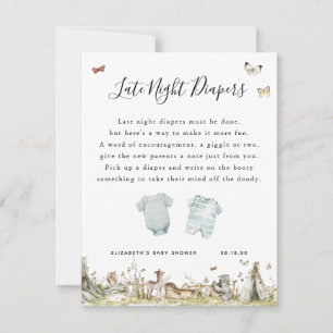 Späte Nachttaucher Baby Showspiel