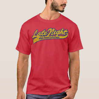 Spate Night David Letterman T-Shirt
