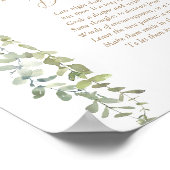 Späte Night Diapers White Balloon Baby Dusche Poster (Ecke)