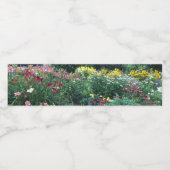 Späte Summer Garden Sandy & Tom 2018 Wasserflaschenetikett (Einzelnes Label)