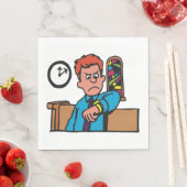 Späte zu Church Paper Napkins Serviette (Beispiel)