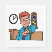 Späte zu Church Paper Napkins Serviette (Vorderseite)