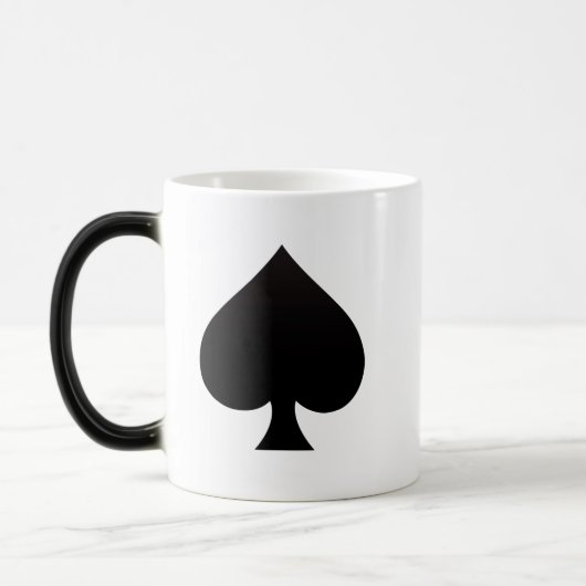 Spaten - Anzug der Karten-Ikone Verwandlungstasse (Links)