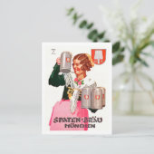 Spaten Brä u - Hohlwein Postkarte (Stehend Vorderseite)