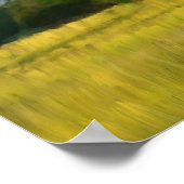 Später Abend - Malerei Poster (Ecke)