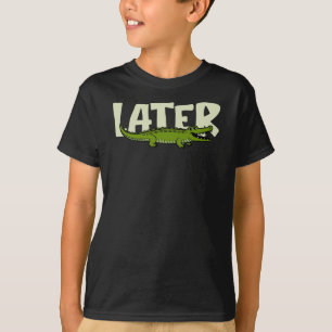 Später Gator Frauen Grafik T-Shirt