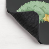 Später Gator Funny Alligator Sarcastic Crocodile Mousepad (Ecke)