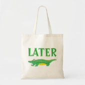 Später Gator Green Alligator Crocodile Croc Animal Tragetasche (Vorne)