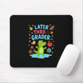 Später Gator Lustiger Alligator Kinder Niedlich Dr Mousepad (Mit Mouse)