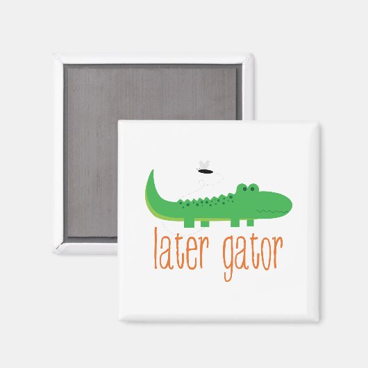 Spater Gator Magnet (Vorderseite/Rückseite)