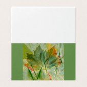 Später Herbst (Außenseite Aufgefaltet)