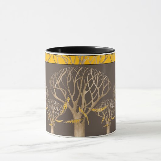 Später Herbst auf 11 oz. Combo-Tasse (B) Tasse (Zentrum)