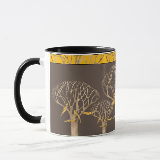 Später Herbst auf 11 oz. Combo-Tasse (B) Tasse (Links)