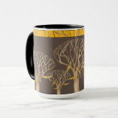 Später Herbst auf einem 15 oz. Combo-Tasse (B) Tasse (Vorderseite Links)