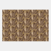 Später Herbst auf einem Wrapping Paper-Set Geschenkpapier Set (Vorderseite 3)