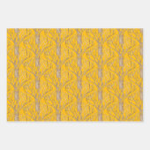 Später Herbst auf einem Wrapping Paper-Set Geschenkpapier Set (Vorderseite)