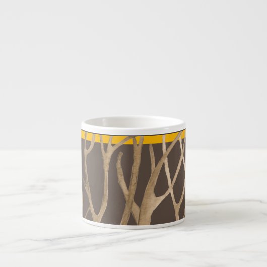 Später Herbst auf einer Espresso-Tasse (B) Espressotasse (Vorderseite)