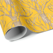 Später Herbst auf einer Wrapping Paper Roll Geschenkpapier (Rolleneckpunkt)