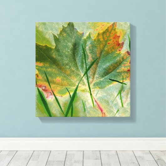 Später Herbst Leinwanddruck (Insitu (Holzboden))